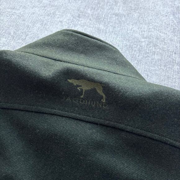 $450 Jagdhund Wool Green Hunting Winter Coat - Picture 5 of 9
